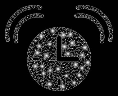 Işıklı Çokgen 2B Ağ Alarm Saati