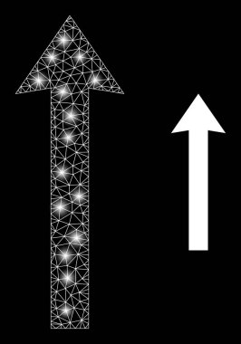 Çokgen Ağ Ağı Parlak Benekli Gönder