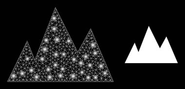 Sihirle Çokgen Ağ Ağı Dağları