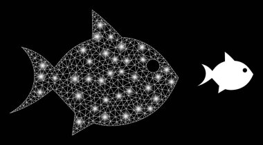 Sihirli Çokgen Kablo Çerçeveli Balık