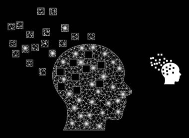 Işık Noktaları ile Çokgen 2B Ağ Zihin Çözülmesi