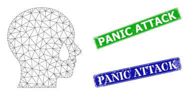 Lastik Panik Saldırısı İzleri ve Üçgen Ağ Adam Yırtılma Simgesi