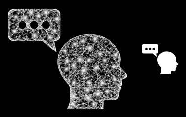 Parlak Benekli Çokgen Ağ Adamı Görüşü