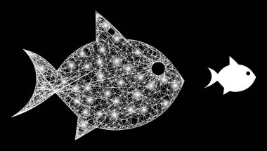 Işık Noktalı Çokgen Gövde Balığı