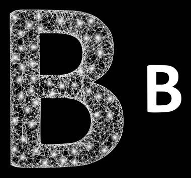 Işık lekeli Çokgen Beta Yunan Sembolü