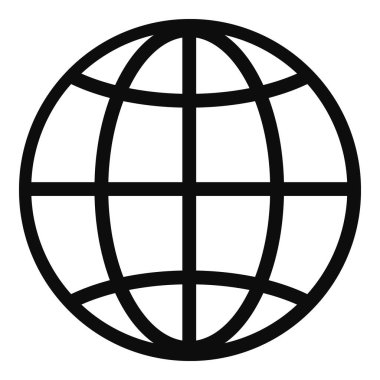 Raster Globe Düz Simge ResmiName