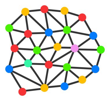 Raster Ağ Düz Simge ResmiComment