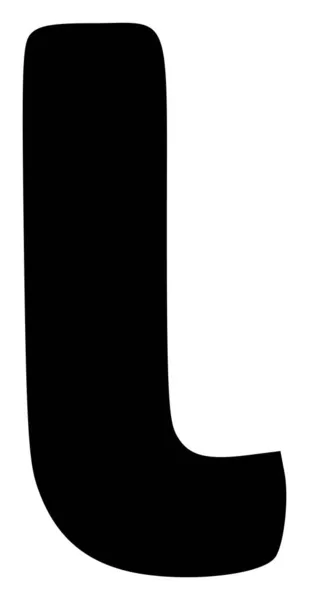 Iota raster Simbolo in minuscolo greco Icona piatta Illustrazione — Foto Stock