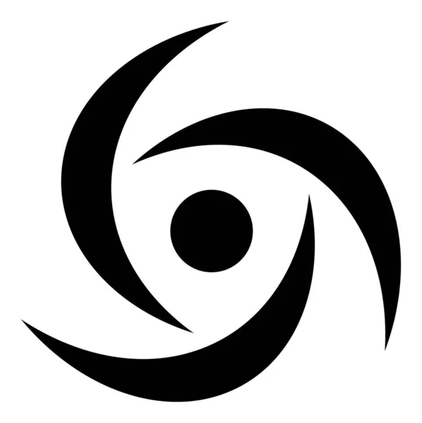 Raster Swirl Imagen de icono plano —  Fotos de Stock