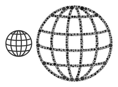 Küçük Çemberlerin Küresel Mozaiği