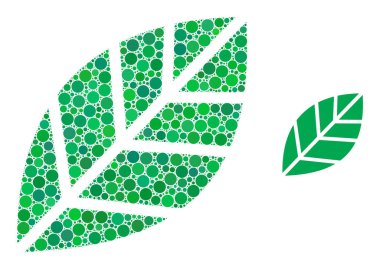 Küçük Çemberlerin Vektör Yaprak Bileşimi