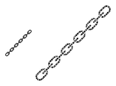 Küçük Çemberlerin Vektör Zinciri Bileşimi