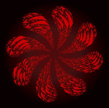 Lanet Roket Başlangıç Simgesi Döndürme Patlaması