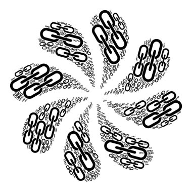 Zincir Simgesi Döndürme Çevirmesi