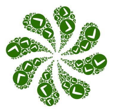 Simge Döndürme Çiçeğini Onayla