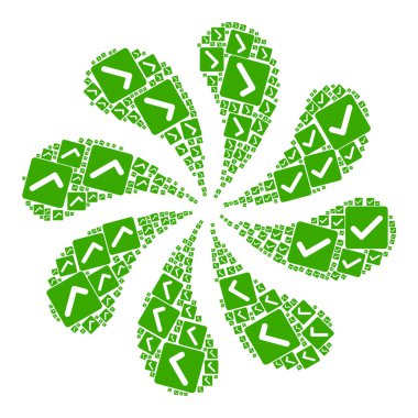 Onay Kutusu Simgesi Döndürme Döndürmesi