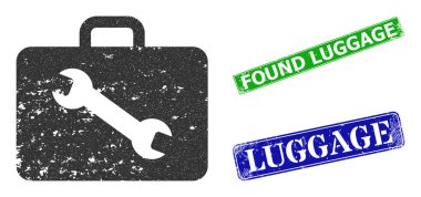 Araç Kutusu Yapılandırılmış Simge ve Döşemeli Bavul İzi Bulundu