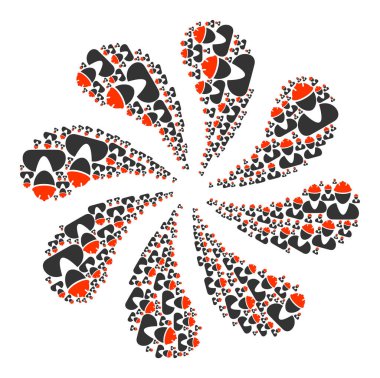 İşçi Simgesi Merkezkaç Havai fişekleri