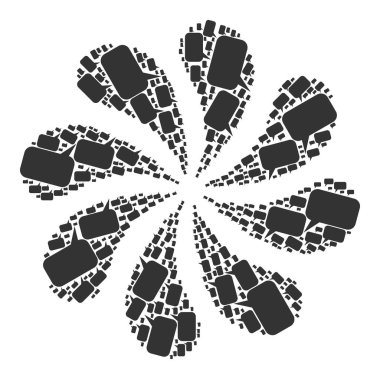 Açıklama İletisi Simgesi Kıvrım Vuruşu