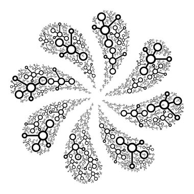 Bağlantı Simgesi Döndürme Patlaması