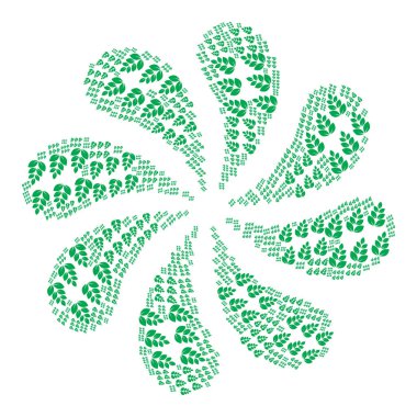 Çiftlik Alanı Simgesi Döndürme Hareketi