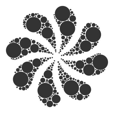 Dolu Çember Simgesi Girdap Akımı