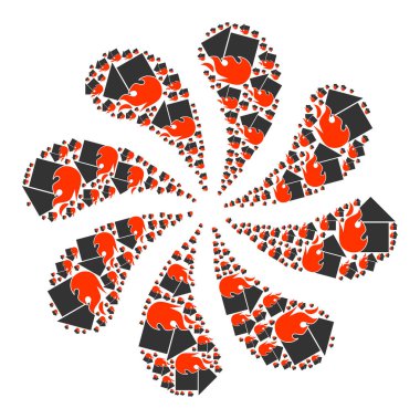 Kovulan Ev Simgesi Döndürme Patlaması