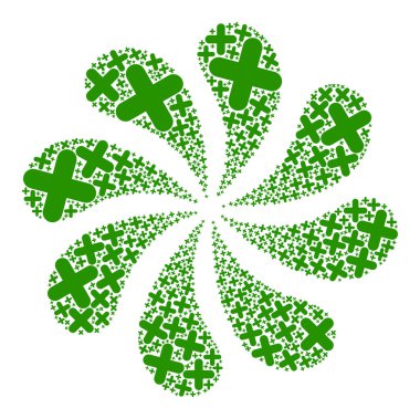 Eczane Kros Simge Döndürme Çiçeği