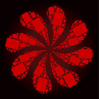 Kanlı Durum Simgesi Merkezkaç Dönüşü