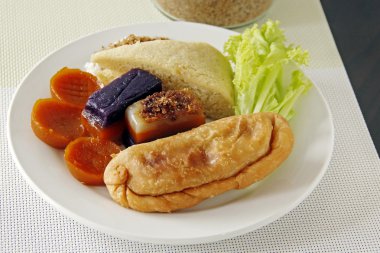 yapışkan pirinç kek