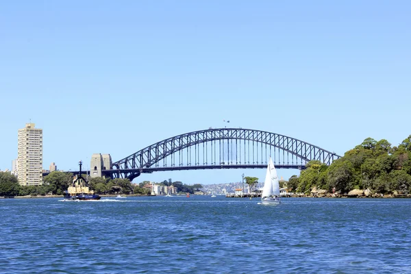 Sydney 'deki Liman Köprüsü — Stok fotoğraf