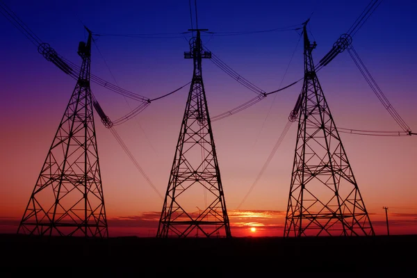 Power line — Stock Photo, Image