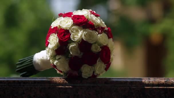 婚礼花束 — 图库视频影像