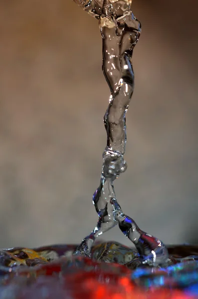 냉동된 물 제트 — 스톡 사진