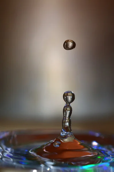 Versteifte Wassertropfen. — Stockfoto