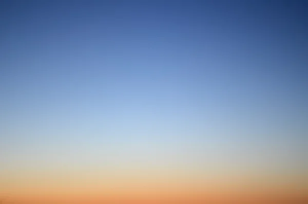 Klarer Abendhimmel — Stockfoto