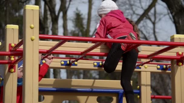 Spielplatz — Stockvideo