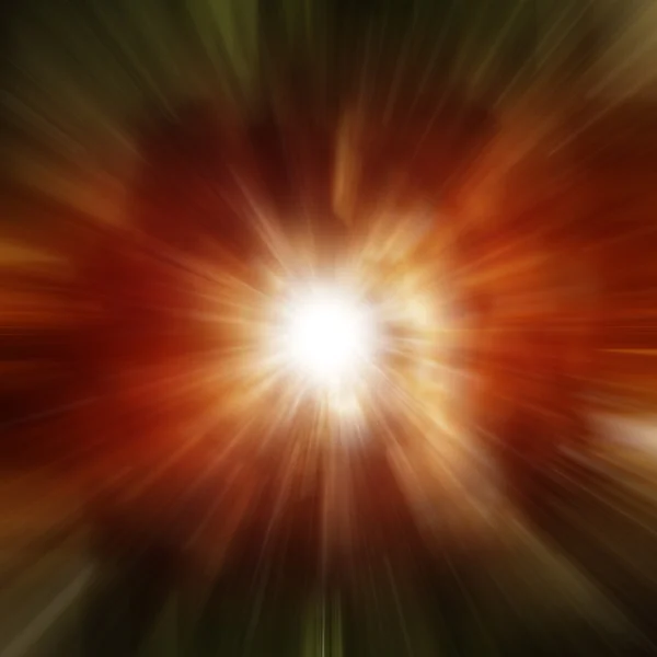 Explosion of red galaxy — Stock Photo, Image