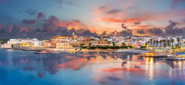 Panoramic View Otranto Twilight Time Province Lecce Puglia Apulia Italy — Stockfoto