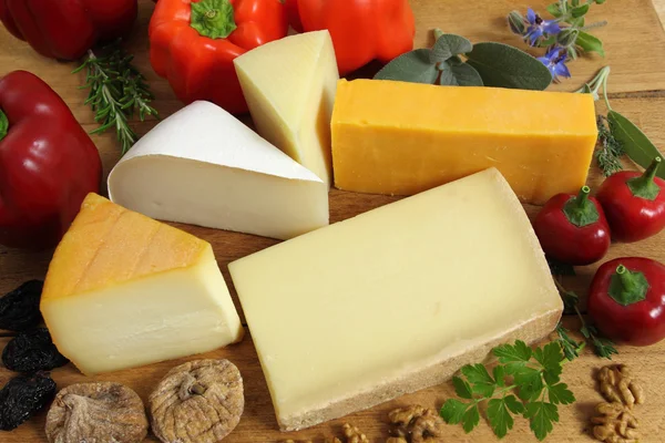 Cheeses — Stock Photo, Image