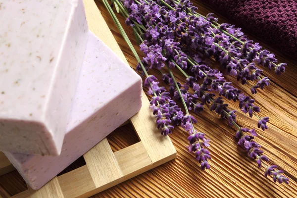 Lavender spa — Stock Photo, Image