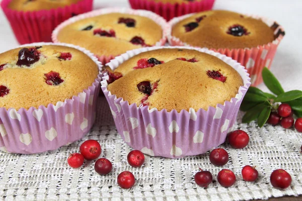 Zelfgemaakte muffins — Stockfoto