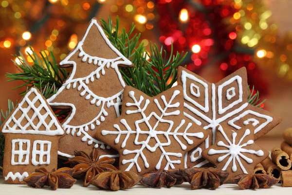 Gingerbread cookies — Stock Photo, Image