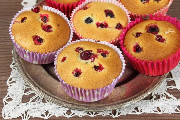 Hausgemachte Muffins — Stockfoto