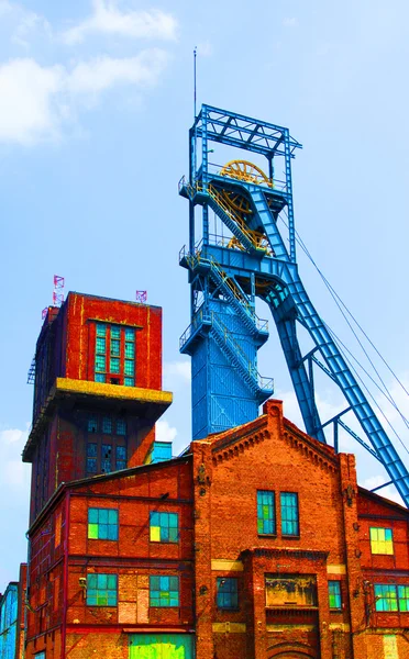 Coal mine shaft — Stock Photo, Image