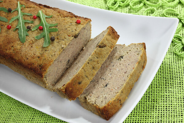 Meat pate.