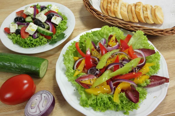 Salads — Stockfoto