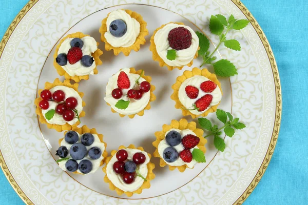 Fruit tarts — Stock Photo, Image