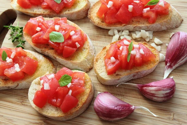 Bruschetta — Stock Photo, Image