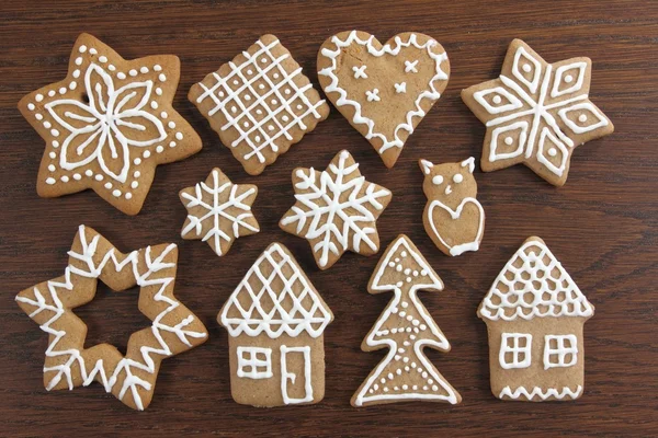 Biscuits au pain d'épice — Photo